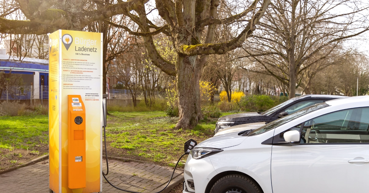 6 x 22 kW Ladepark in Oldenburg – BürgerLadenetz Ladestation