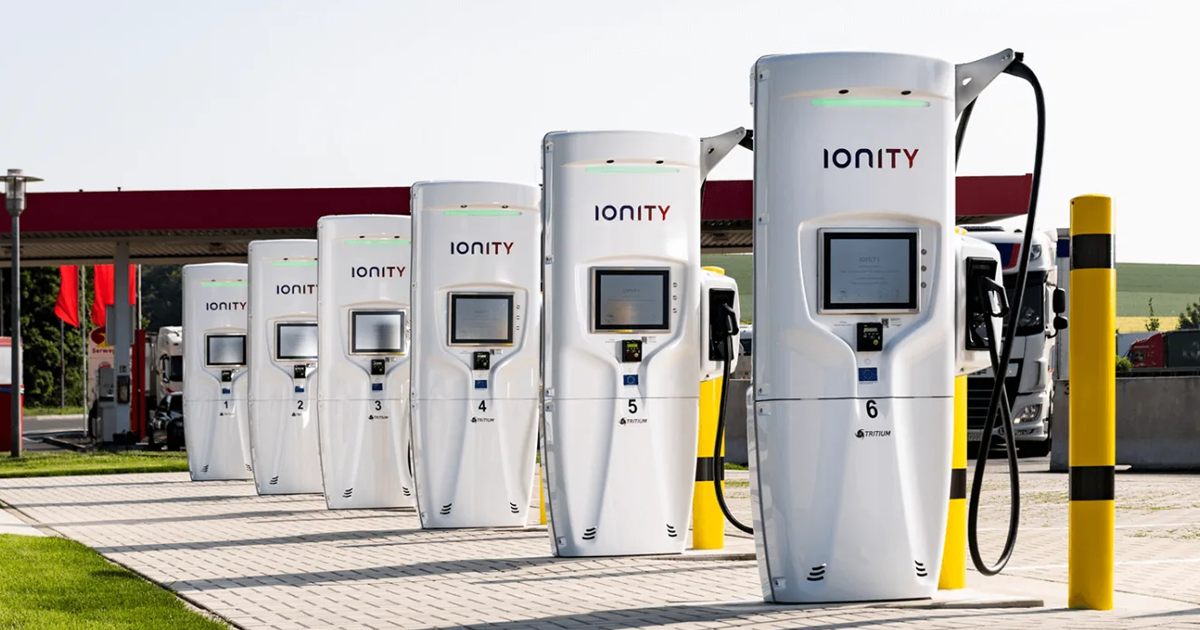 IONITY Ladestation