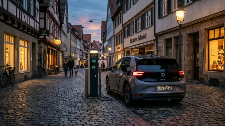 E-Auto ohne eigene Wallbox: 5 clevere Lade-Strategien für Laternenparker